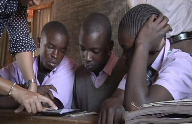 کاربردهای تبلت برای مقابله با ترک تحصیل در کنیا